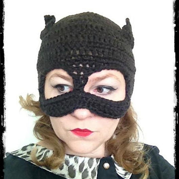 Crochet Catwoman Mask