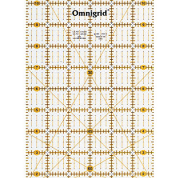 Prym 6in x 12in Omnigrid Ruler With Inch Scale
