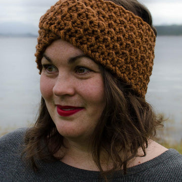 Pinecone Twist Headband