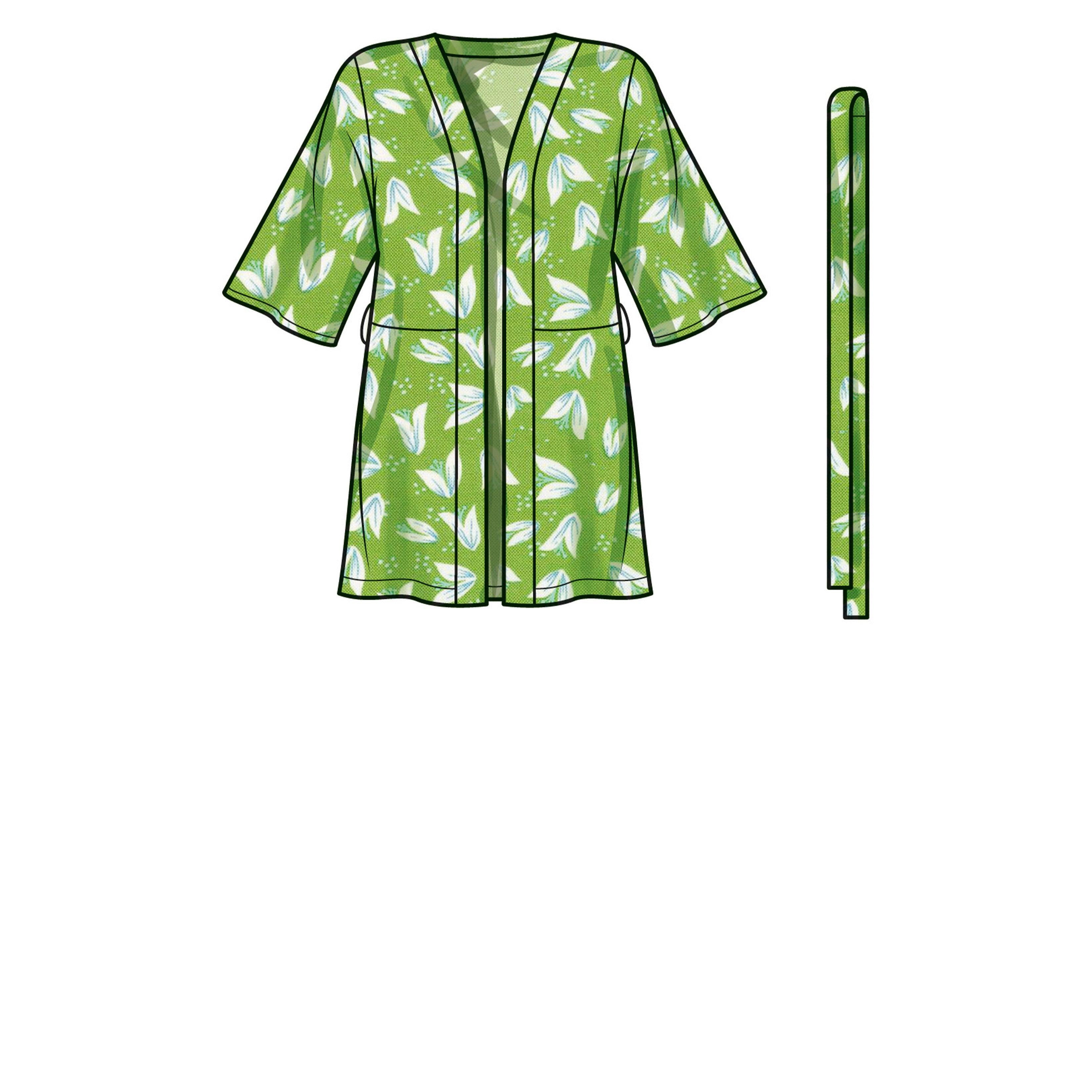 Simplicity Women's Caftans and Wraps S9603 - Sewing Pattern