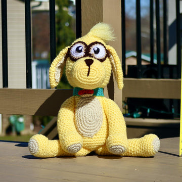 Go Dog Frank Yellow Dog Amigurumi