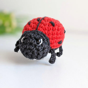 Crochet ladybug amigurumi pattern