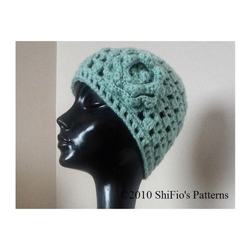 Ladies Beanies Crochet Pattern #19