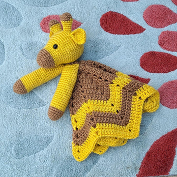 Spotty The Giraffe Lovey Baby Comforter