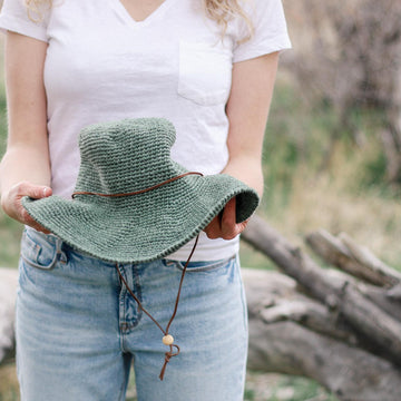Cleo Wide Brim Fedora Sun Hat