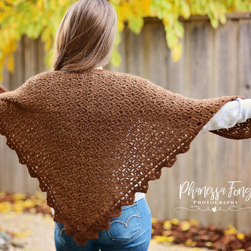 Alpaca Triangle Shawl or Scarf
