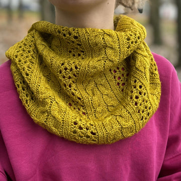 Marigold Twist Cowl