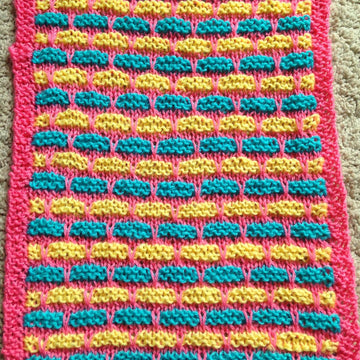 Puffy Bricks Blanket