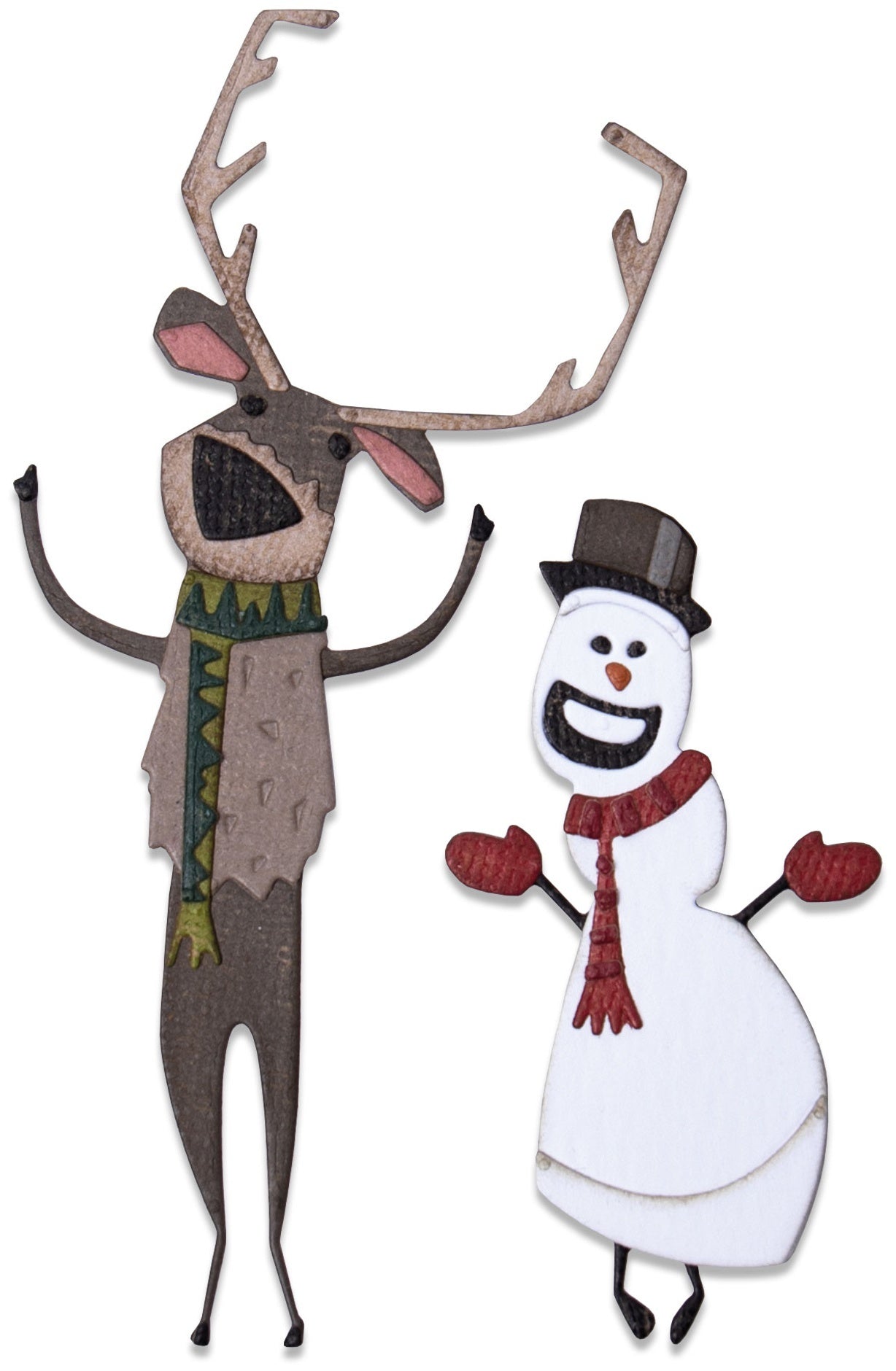 Sizzix Thinlits Dies By Tim Holtz 15/Pkg - Papercut Christmas #2 Colorize