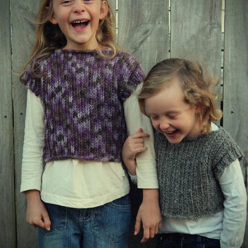 Girl's Cropped Pullover