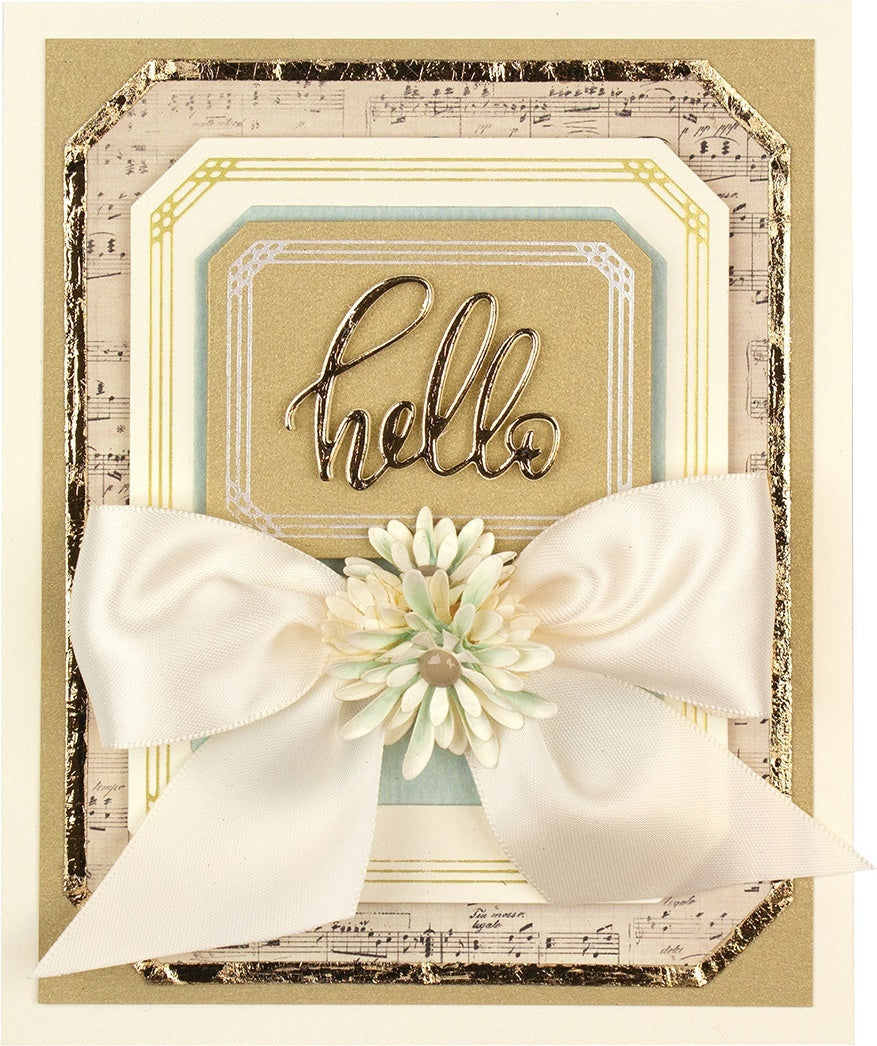 Spellbinders Amazing Paper Grace Nestabilities Dies - Guilded Nested Rectangle