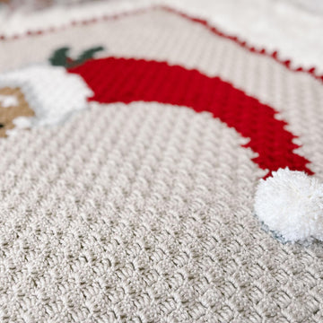 Jolly Old St. Nick C2C Blanket