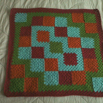 Eventually Granny Square blanket