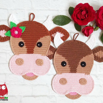 294  Cow and Bull Ox decor