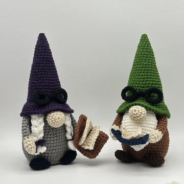 Bookworm Gnome Amigurumi