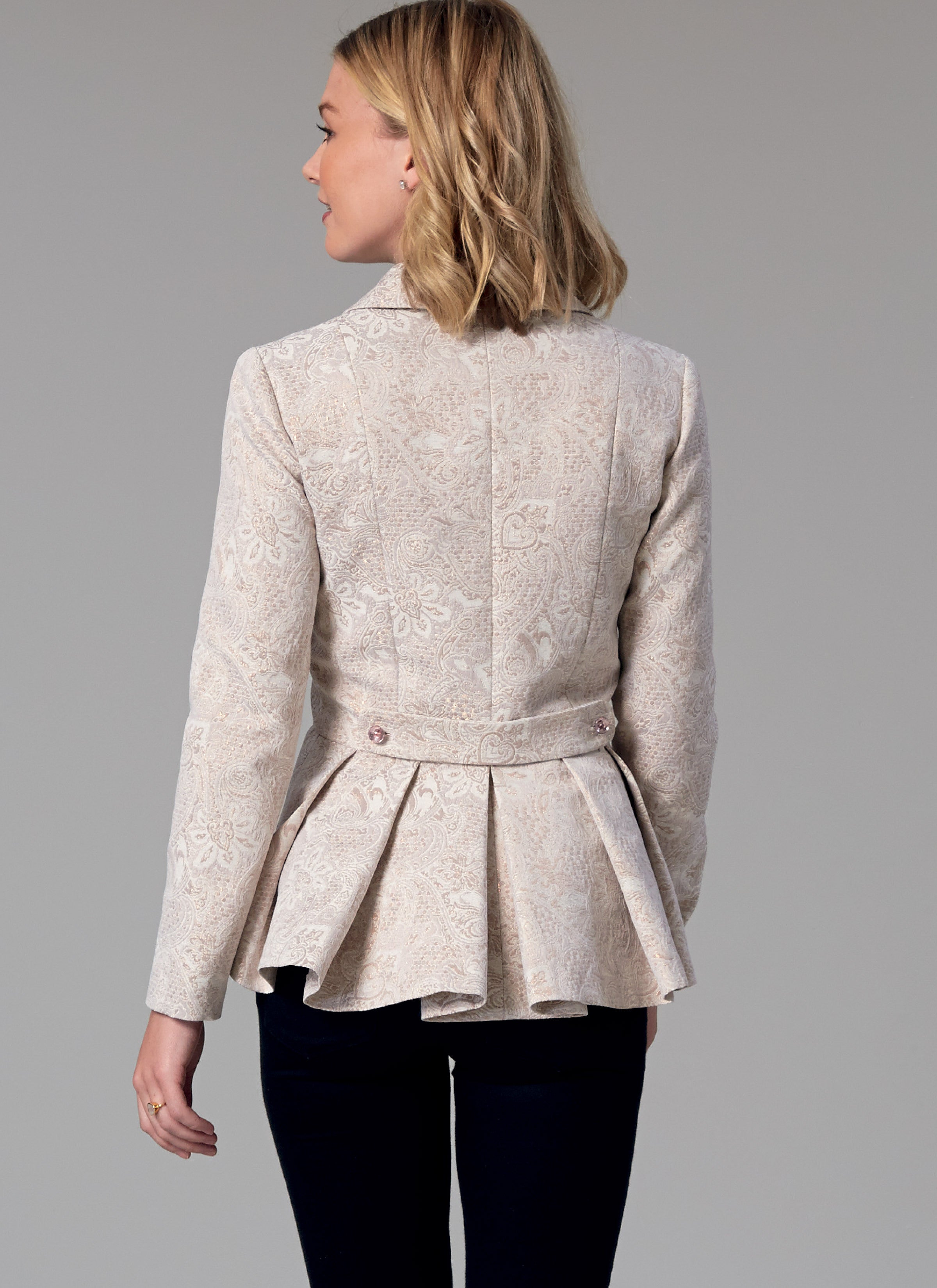 McCall's Misses' Notch-Collar, Peplum Jackets M7513 - Sewing Pattern
