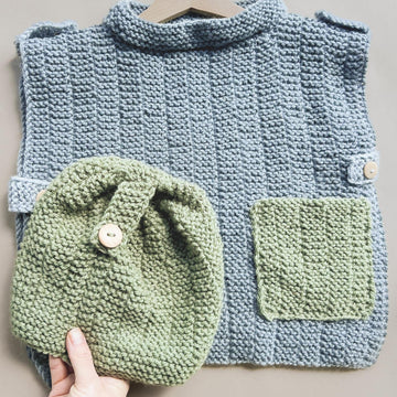 Colin hat and poncho
