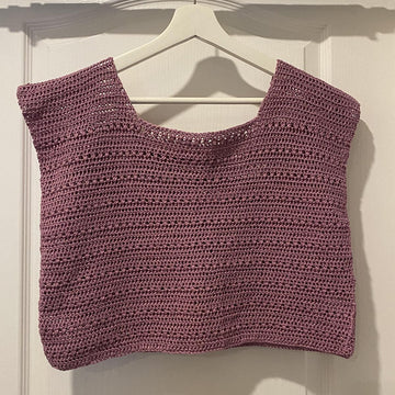 Cropped Cross Tee