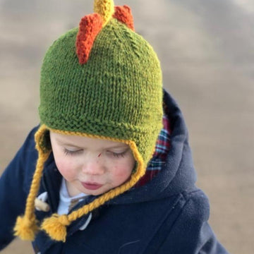 Cat, Fox, and Dinosaur Hats