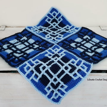 Sasan | potholder, hot pad or afghan block