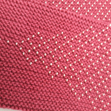 Beaded wrist warmers "Christmas tree"