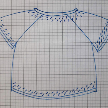 Tabitha's Raglan Sweater
