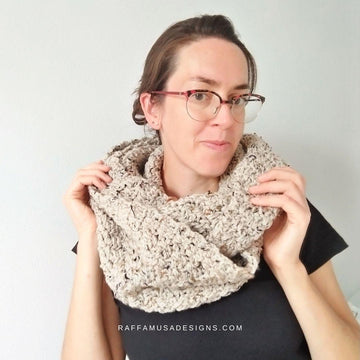 Log Cabin Chunky Scarf