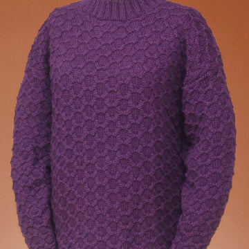 Honeycomb Cable Pullover #131