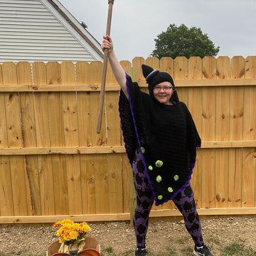 The Spooky Witch Poncho