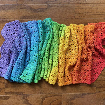 Prismatic Shawl