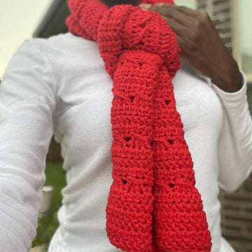 Wrapped up and Twisted Scarf