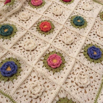 Summer flower blanket