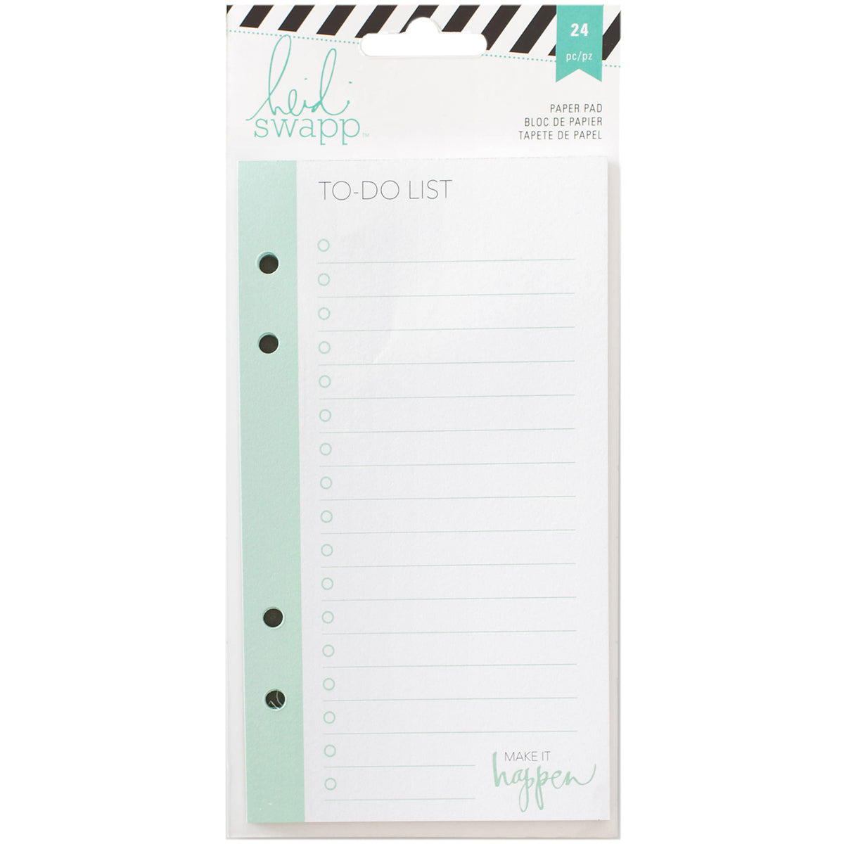 American Crafts Heidi Swapp Memory Planner List Pad 24/Pkg - To Do