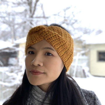 Ear warmer headband