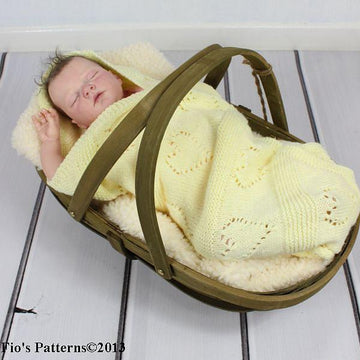 Heart Blanket Knitting Pattern #131