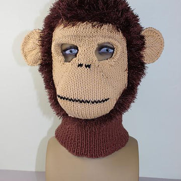 Toddler Child and Adult Monkey Mask Balaclava