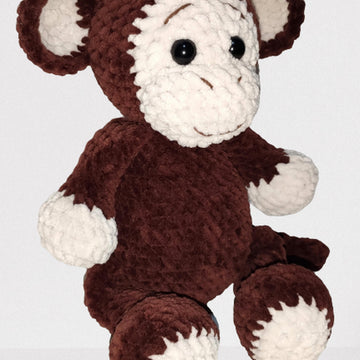 Monkey crochet pattern - amigurumi monkey - cute crochet pattern