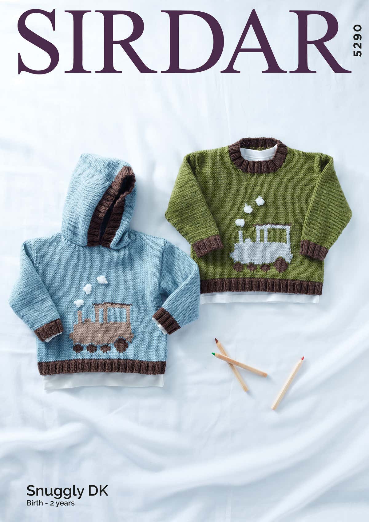 Jumpers in Sirdar Snuggly DK - 5290 - Leaflet