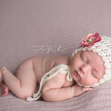 Vintage Star Baby Bonnet