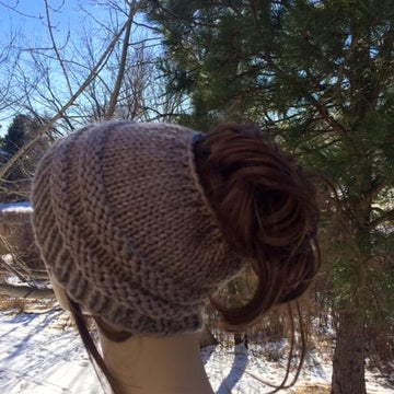 Messy Hair, I Don’t Care Bun Hat