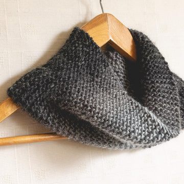 Beginner's Multicoloured Infinity Scarf