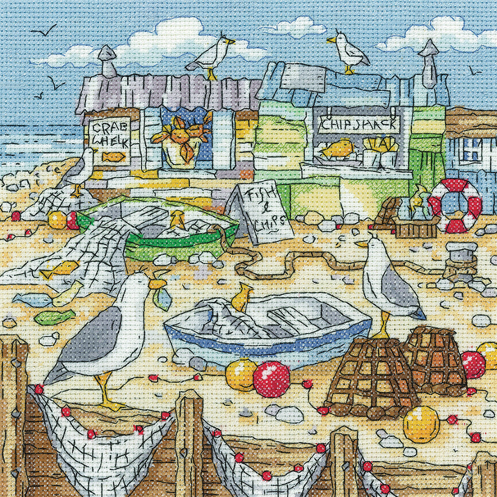 Heritage Chip Shack Cross Stitch Kit