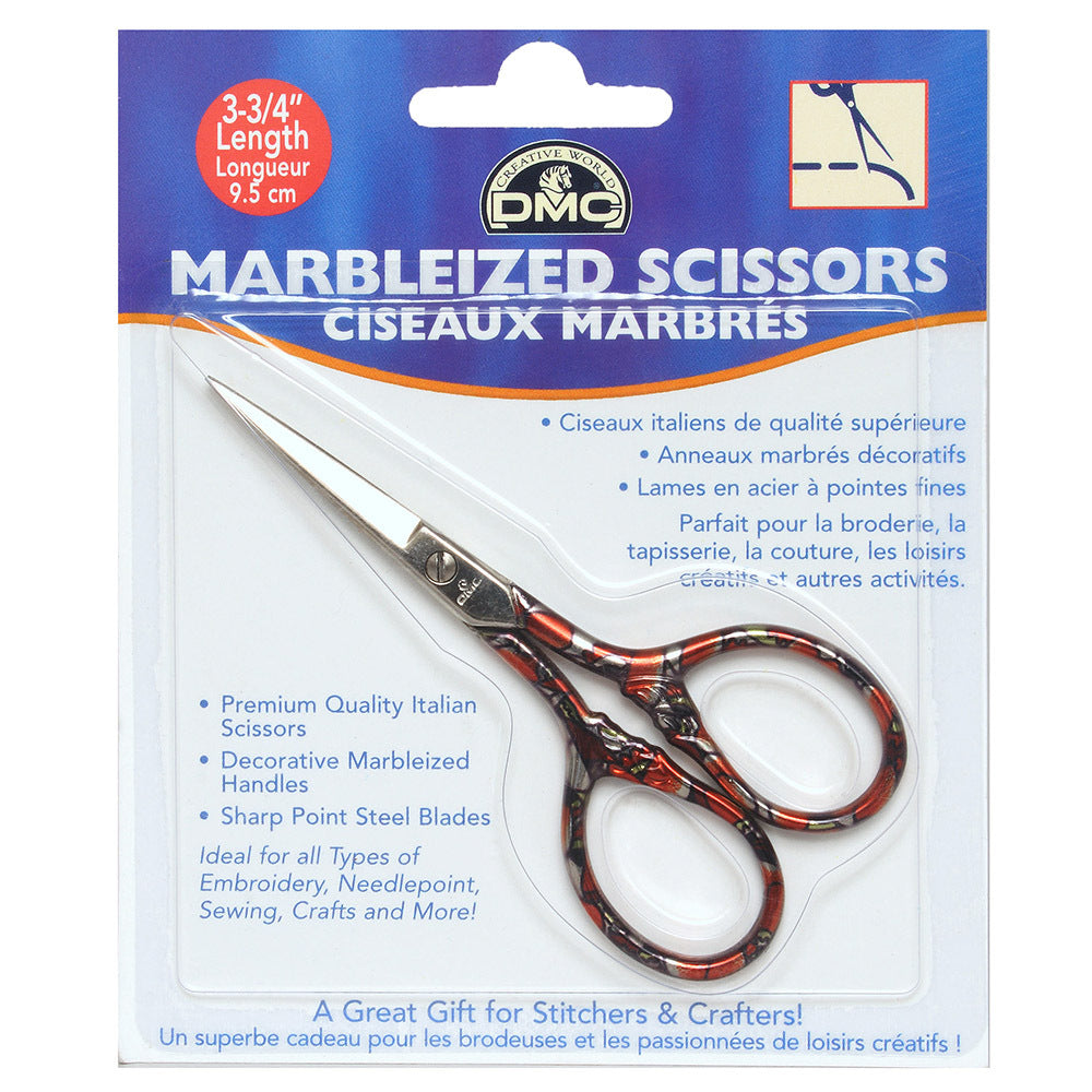 DMC Marbleized Scissors - Golden C