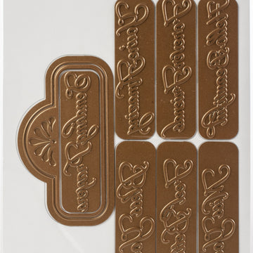 Spellbinders Glimmer Hot Foil Plate - Elegant Affirmation Sentiments