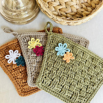 Wicker Basket Trivet Potholder