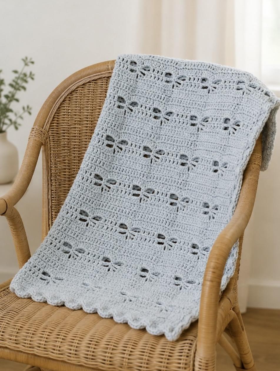 Dragonfly Crochet Blanket