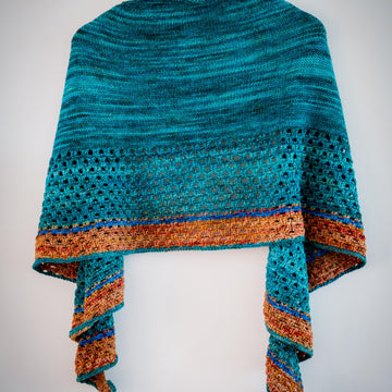 Young Peacock Shawl