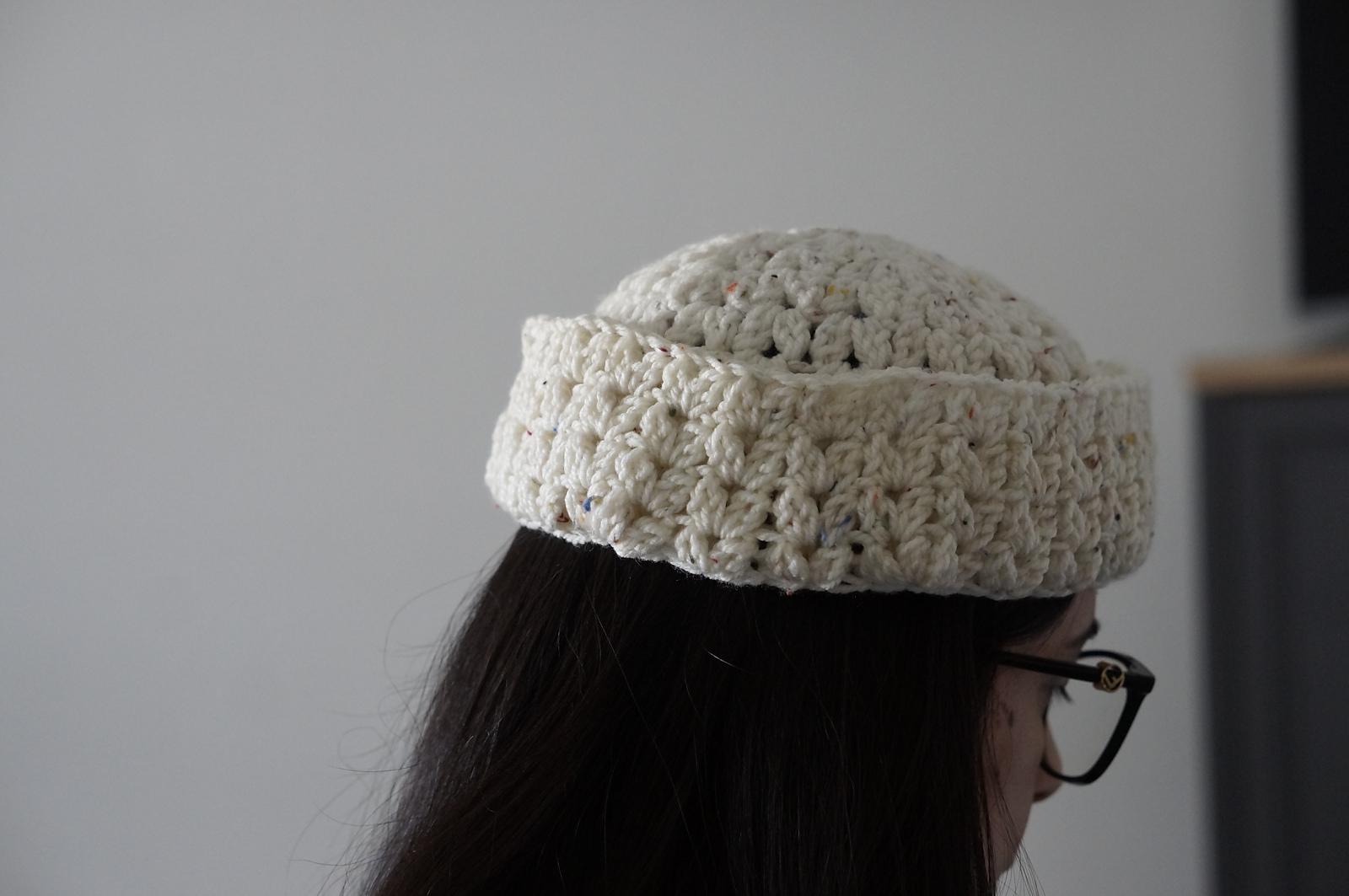 Stylish sailor hat