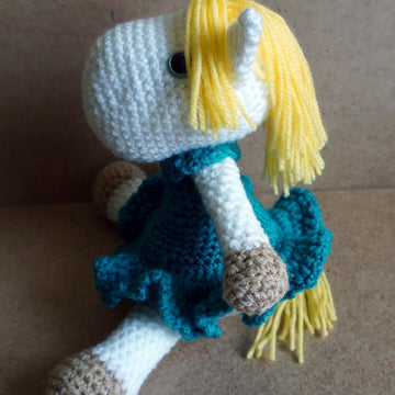 Crochet Pattern for Baby Pony Flaty!