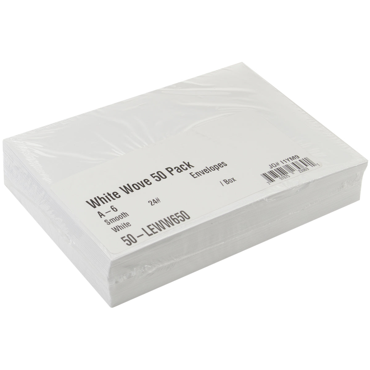 Leader Paper Products Leader A6 Envelopes (4.75"X6.5") 50/Pkg - White